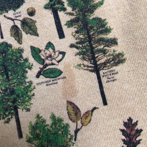 Desert Dreamer Trees Nature Smoky The Bear T-shirt Gold Yellow Women’s Medium - Picture 9 of 9